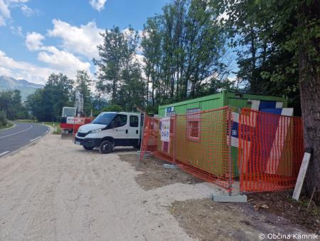 Sanacija pragu na vodotoku Kamniške Bistrice (3)